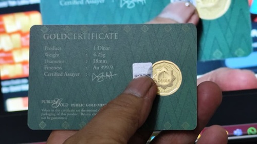 Pelaburan Emas atau Saham