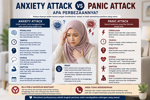Anxiety Attack vs Panic Attack