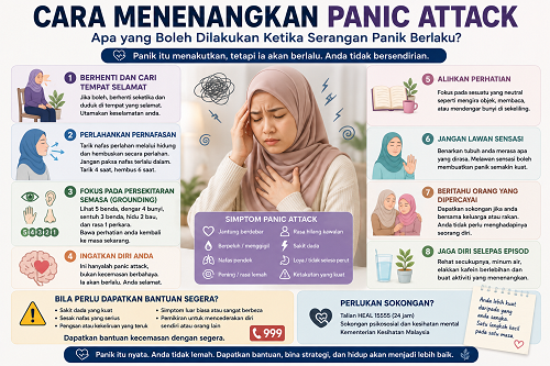 Cara Menenangkan Panic Attack