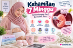 Kehamilan 7 Minggu: Apa Yang Berlaku Pada Ibu dan Bayi?