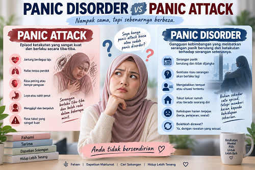 Panic Disorder vs Panic Attack