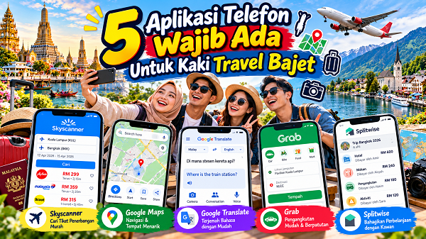 Aplikasi Travel Bajet