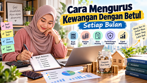 Cara Mengurus Kewangan Dengan Betul Setiap Bulan