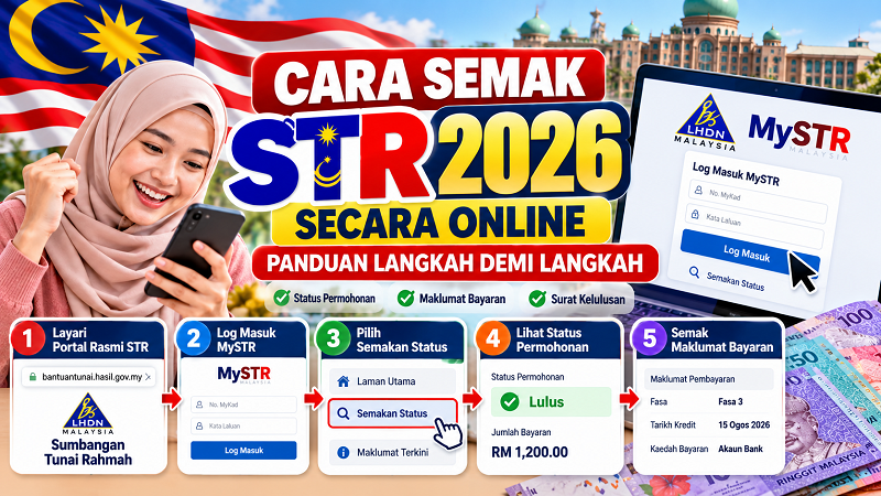 Cara Semak STR 2026 Online
