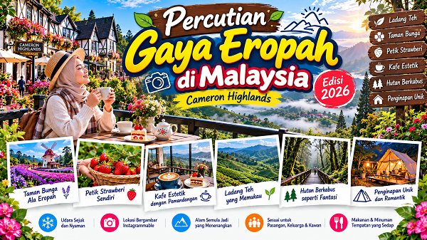 Percutian Gaya Eropah di Malaysia