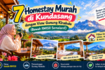 7 Homestay Murah di Kundasang dengan View Gunung Kinabalu