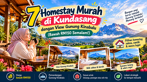 7 Homestay Murah di Kundasang dengan View Gunung Kinabalu