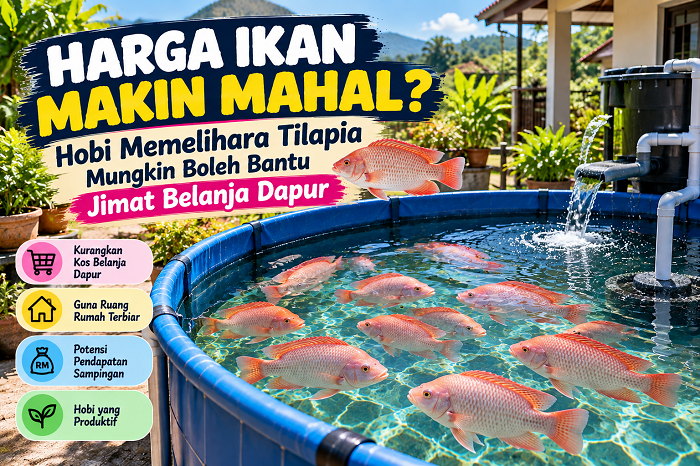 Hobi Memelihara Ikan Tilapia