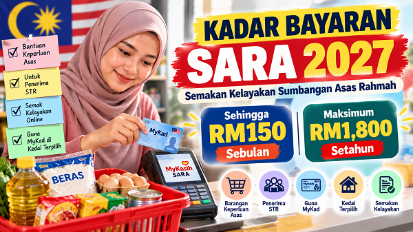 Kadar Bayaran SARA 2027