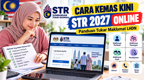 Cara Kemas Kini STR 2027 Online