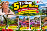 5 tempat menarik di Cameron Highlands Selain Ladang Strawberi.