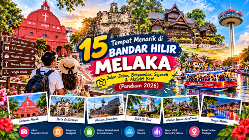 Tempat Menarik di Bandar Hilir Melaka
