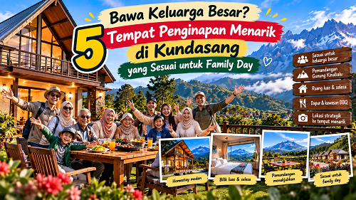 Tempat Penginapan Menarik di Kundasang